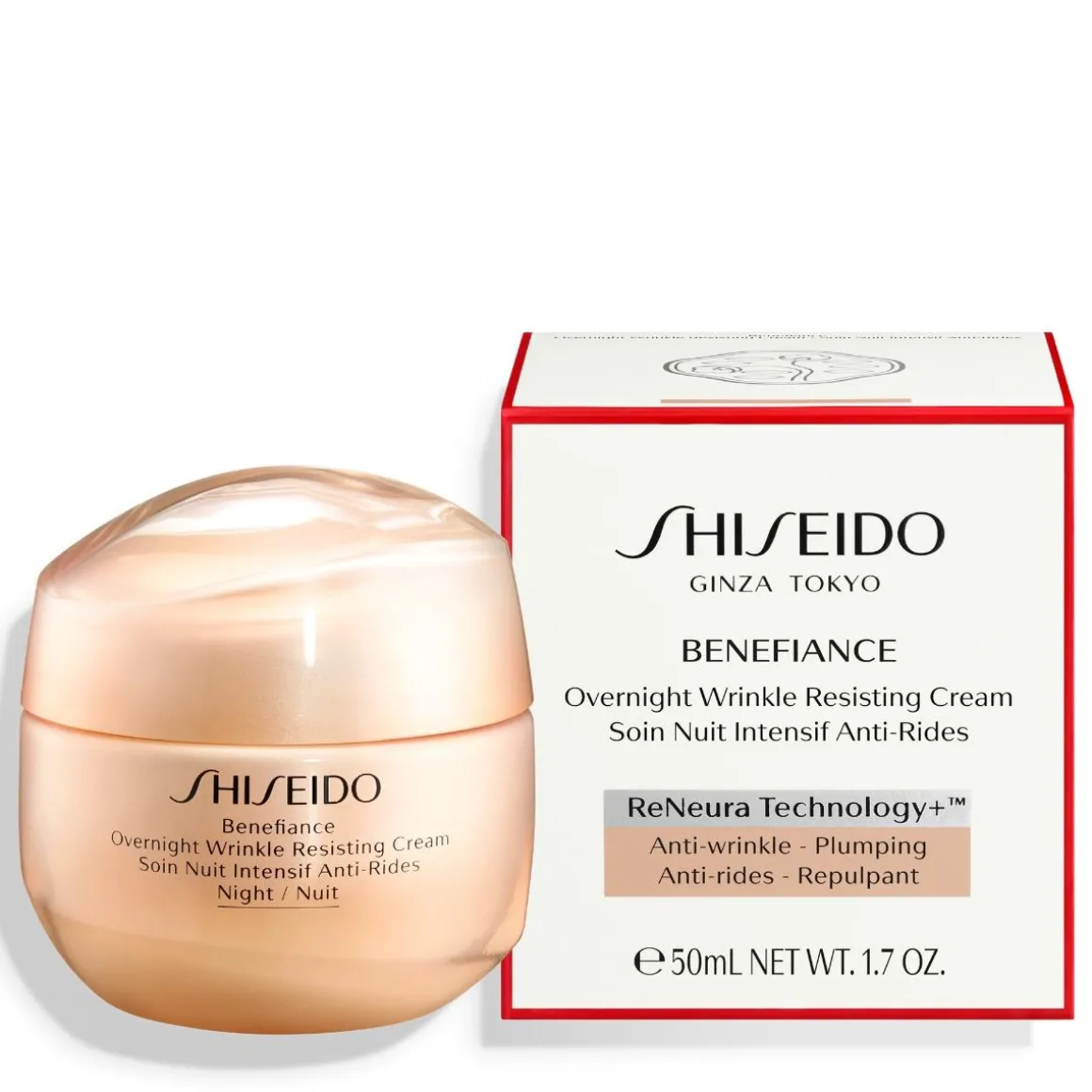 Benefìance Overnight Wrinkle Resisting