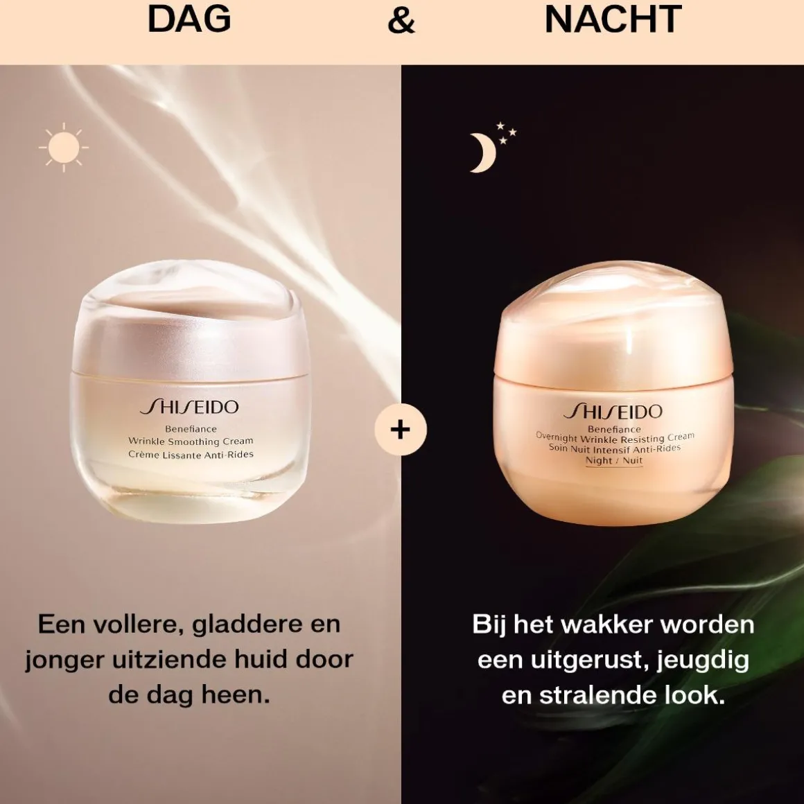 Benefìance Overnight Wrinkle Resisting