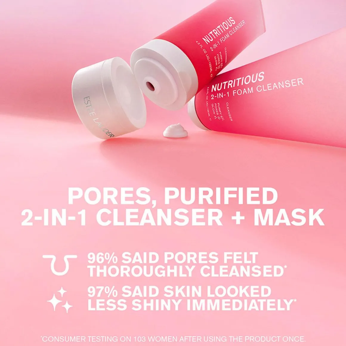 Estee Lauder Nutritious 2in1 Foam Cleanser
