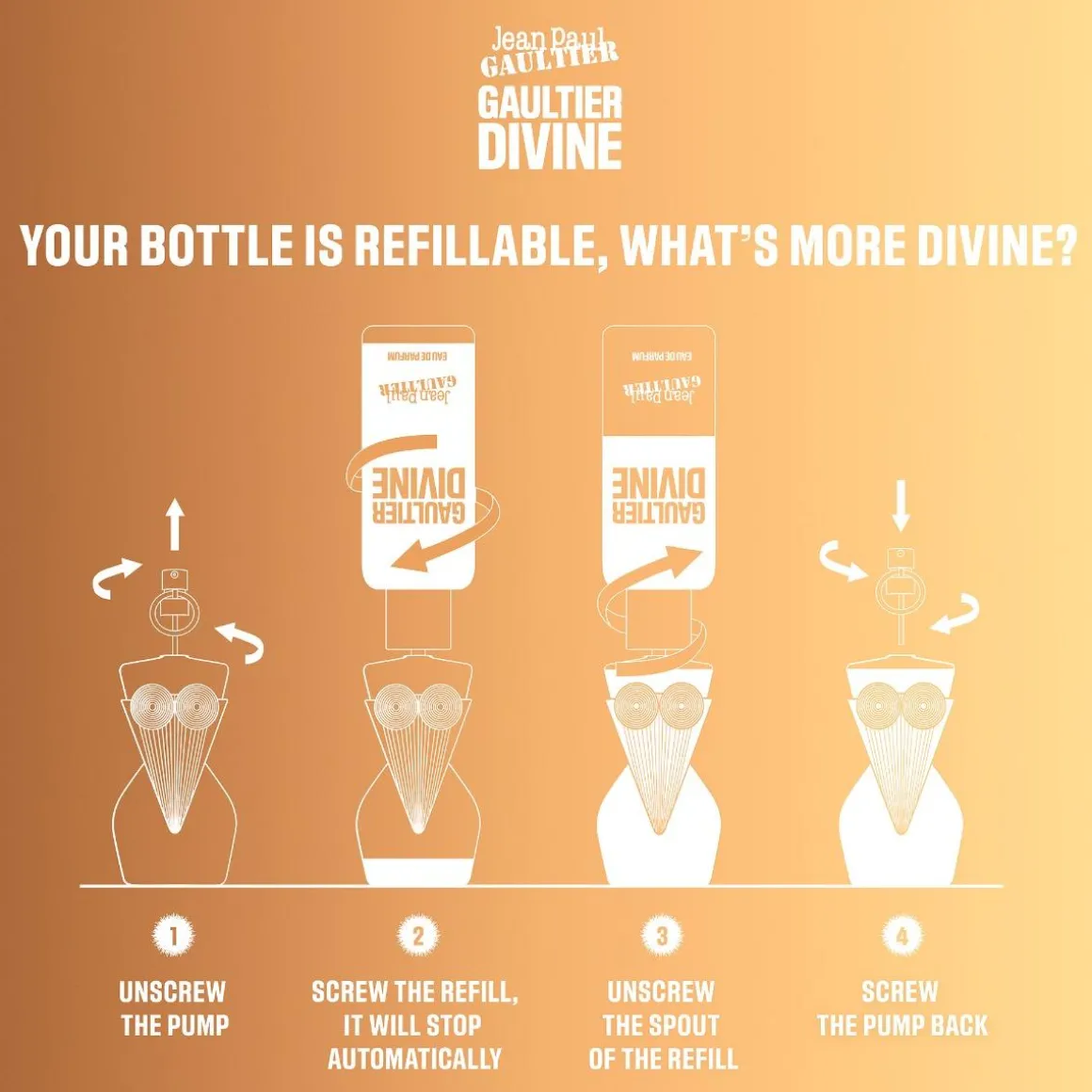 Jean Paul Gaultier Divine Parfum Refill