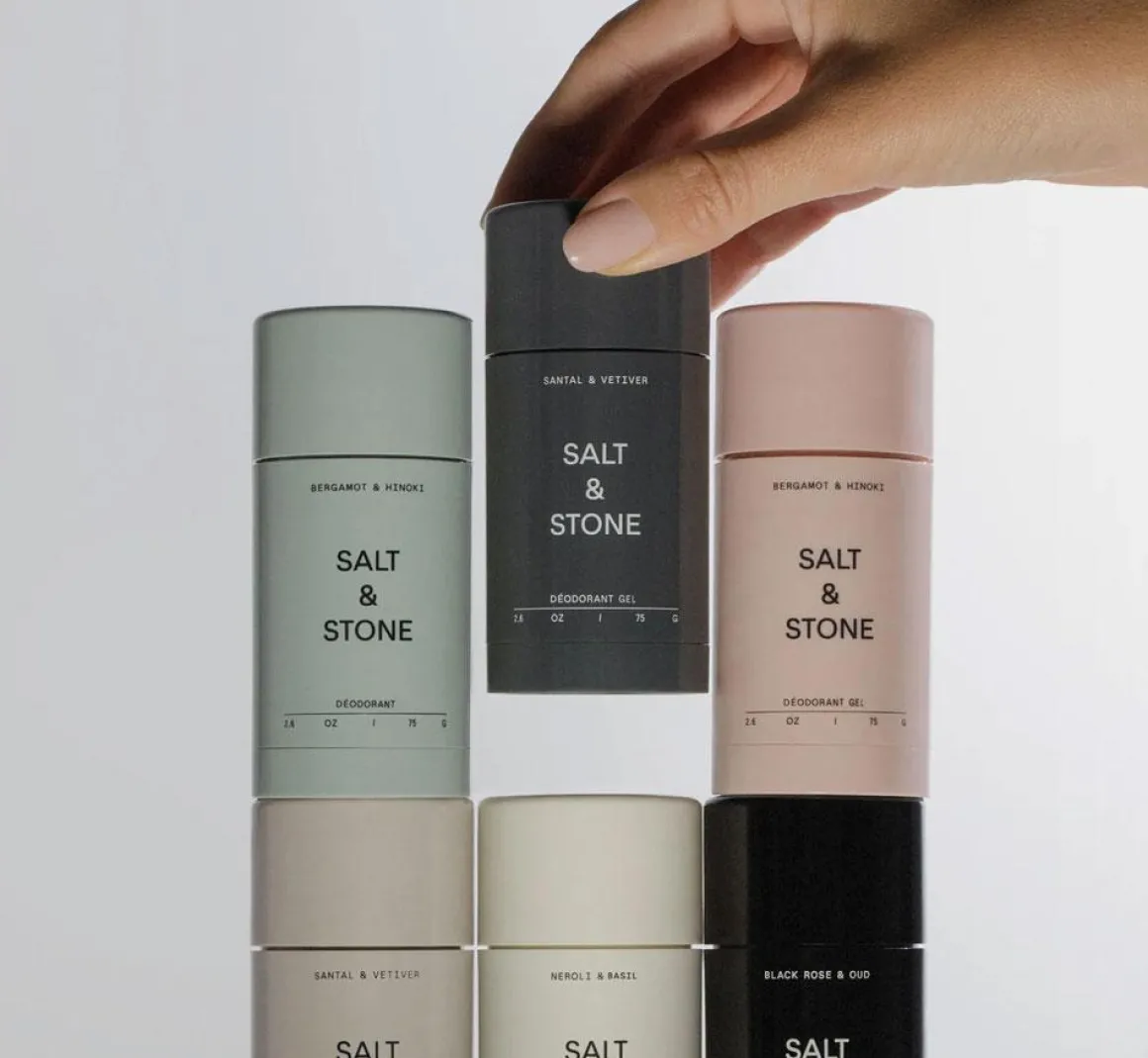 Neroli & Basil 75g. deodorant van Salt & Stone