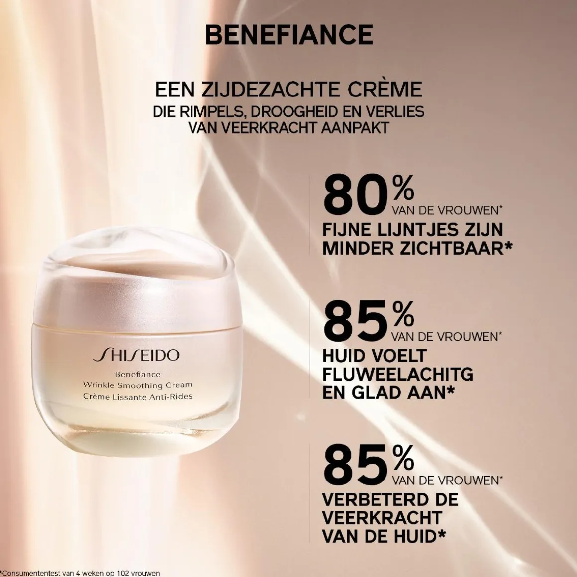Shiseido Benefìance Wrinkle Smoothing Cream